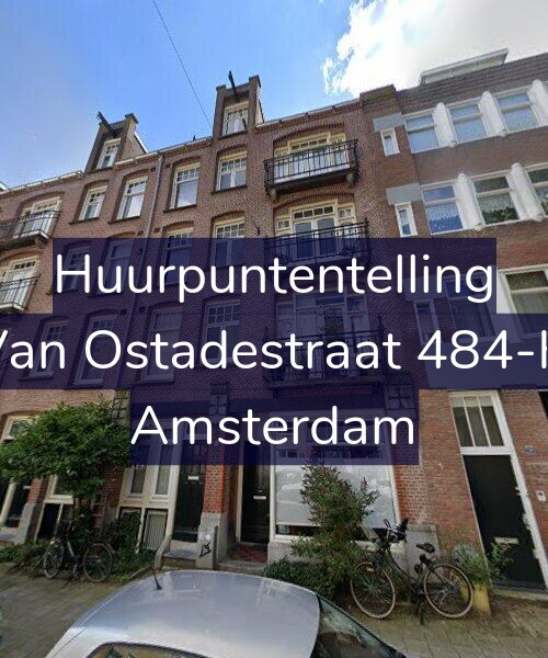 Foto gevel Huurpuntentelling voor Van Ostadestraat 484-H, Amsterdam