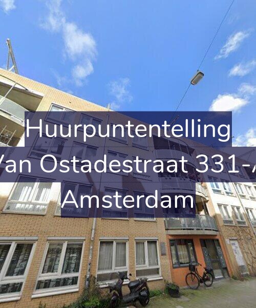 Foto gevel Huurpuntentelling voor Van Ostadestraat 331-A, Amsterdam