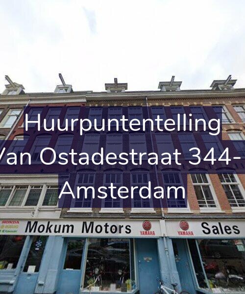 Foto gevel Huurpuntentelling voor Van Ostadestraat 344-1, Amsterdam