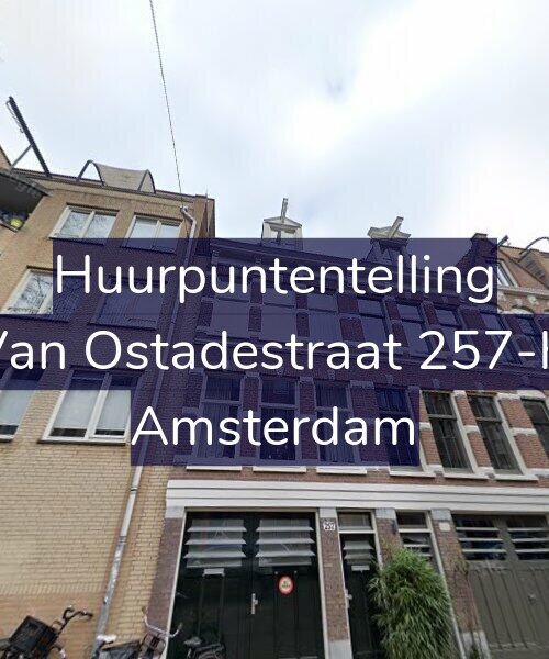 Foto gevel Huurpuntentelling voor Van Ostadestraat 257-H, Amsterdam