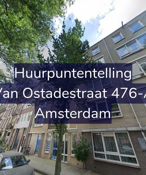 Foto gevel Huurpuntentelling voor Van Ostadestraat 476-A, Amsterdam