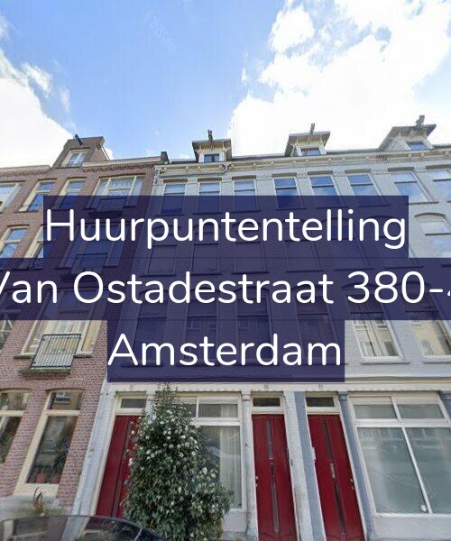 Foto gevel Huurpuntentelling voor Van Ostadestraat 380-4, Amsterdam