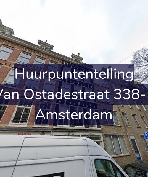 Foto gevel Huurpuntentelling voor Van Ostadestraat 338-1, Amsterdam