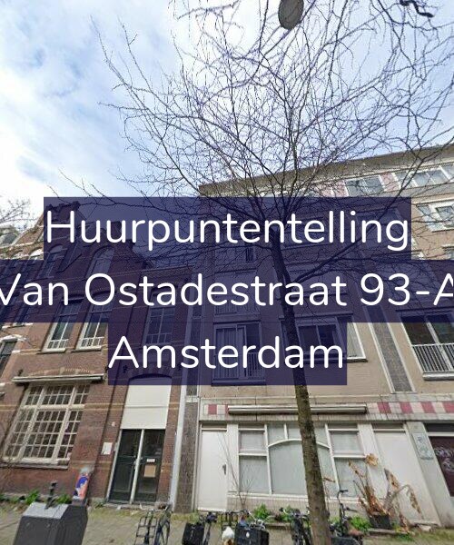 Foto gevel Huurpuntentelling voor Van Ostadestraat 93-A, Amsterdam
