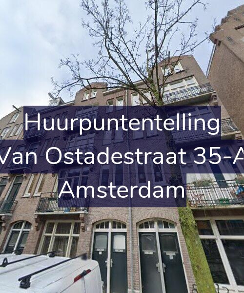 Foto gevel Huurpuntentelling voor Van Ostadestraat 35-A, Amsterdam