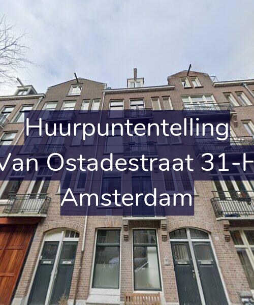 Foto gevel Huurpuntentelling voor Van Ostadestraat 31-H, Amsterdam