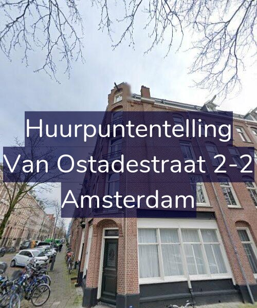 Foto gevel Huurpuntentelling voor Van Ostadestraat 2-2, Amsterdam