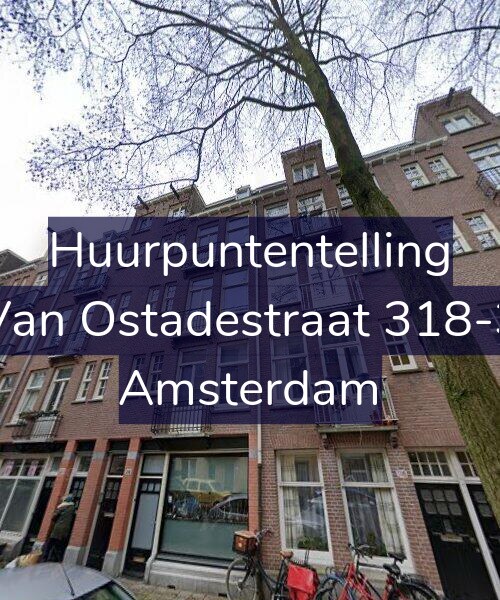 Foto gevel Huurpuntentelling voor Van Ostadestraat 318-3, Amsterdam