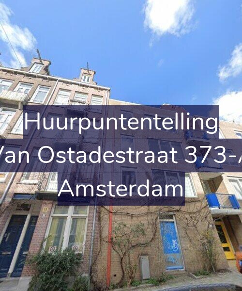 Foto gevel Huurpuntentelling voor Van Ostadestraat 373-A, Amsterdam