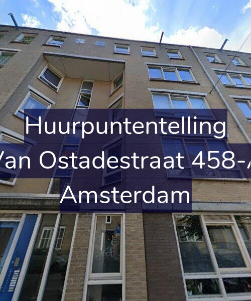 Foto gevel Huurpuntentelling voor Van Ostadestraat 458-A, Amsterdam