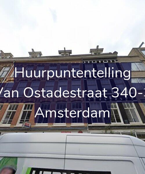Foto gevel Huurpuntentelling voor Van Ostadestraat 340-3, Amsterdam