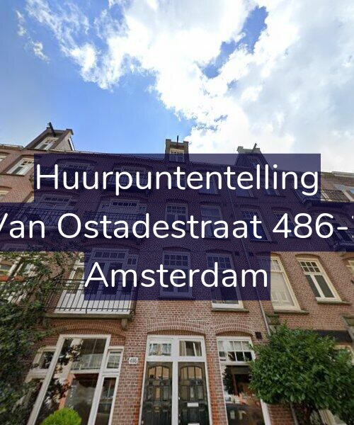Foto gevel Huurpuntentelling voor Van Ostadestraat 486-2, Amsterdam