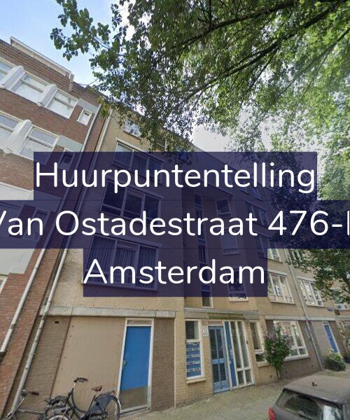 Foto gevel Huurpuntentelling voor Van Ostadestraat 476-B, Amsterdam