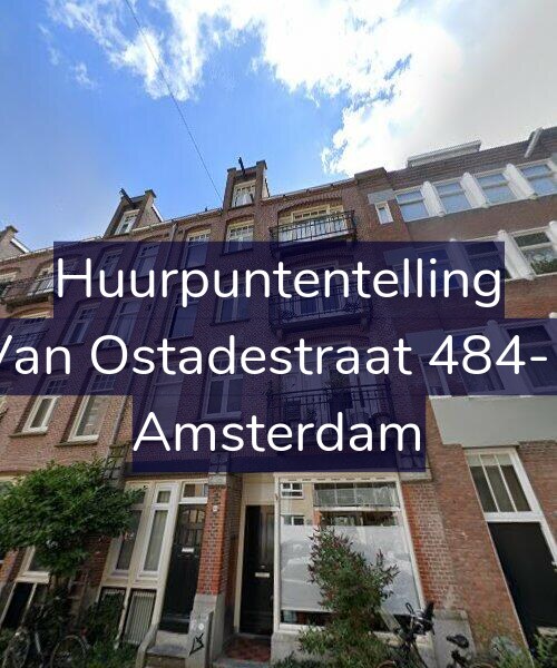 Foto gevel Huurpuntentelling voor Van Ostadestraat 484-1, Amsterdam