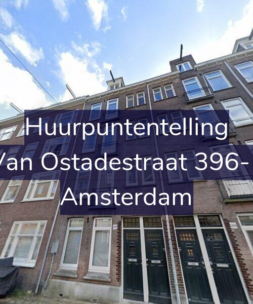 Foto gevel Huurpuntentelling voor Van Ostadestraat 396-1, Amsterdam