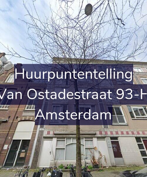 Foto gevel Huurpuntentelling voor Van Ostadestraat 93-H, Amsterdam