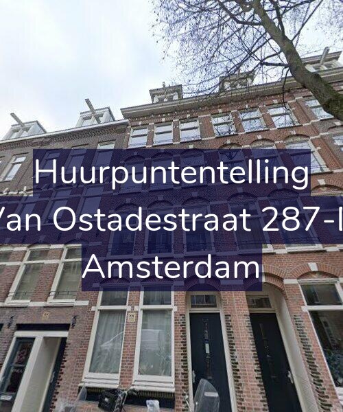 Foto gevel Huurpuntentelling voor Van Ostadestraat 287-D, Amsterdam