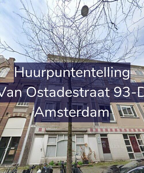 Foto gevel Huurpuntentelling voor Van Ostadestraat 93-D, Amsterdam
