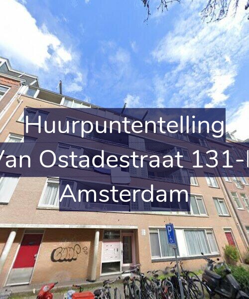 Foto gevel Huurpuntentelling voor Van Ostadestraat 131-B, Amsterdam