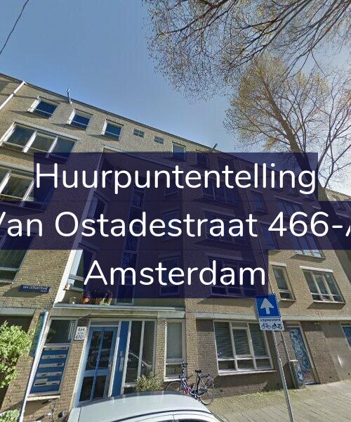 Foto gevel Huurpuntentelling voor Van Ostadestraat 466-A, Amsterdam