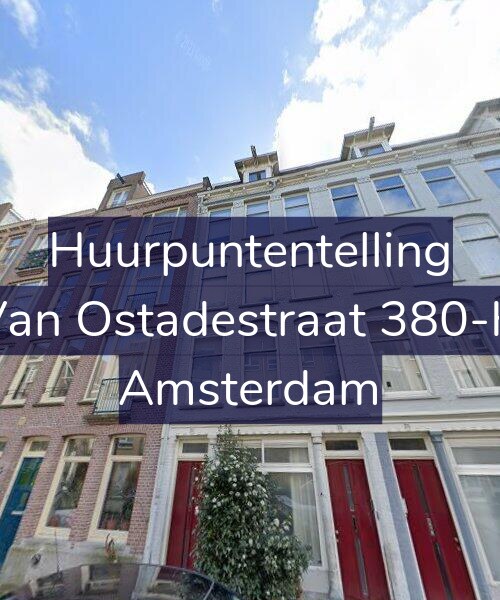Foto gevel Huurpuntentelling voor Van Ostadestraat 380-H, Amsterdam