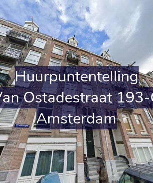 Foto gevel Huurpuntentelling voor Van Ostadestraat 193-G, Amsterdam
