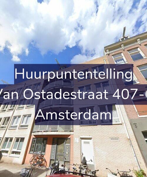 Foto gevel Huurpuntentelling voor Van Ostadestraat 407-C, Amsterdam