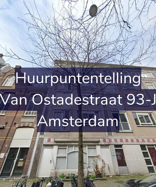 Foto gevel Huurpuntentelling voor Van Ostadestraat 93-J, Amsterdam