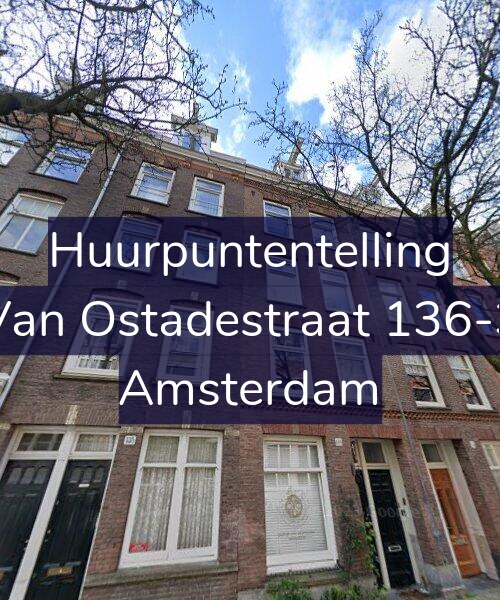 Foto gevel Huurpuntentelling voor Van Ostadestraat 136-3, Amsterdam