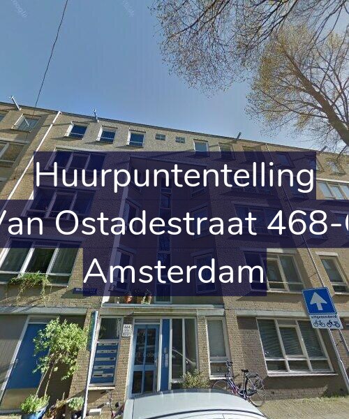 Foto gevel Huurpuntentelling voor Van Ostadestraat 468-C, Amsterdam