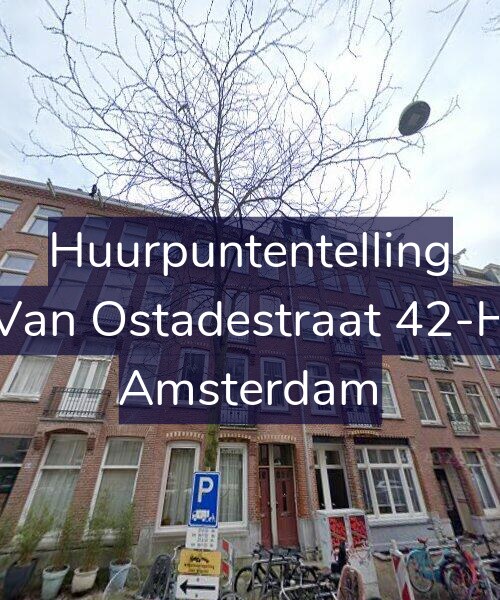 Foto gevel Huurpuntentelling voor Van Ostadestraat 42-H, Amsterdam