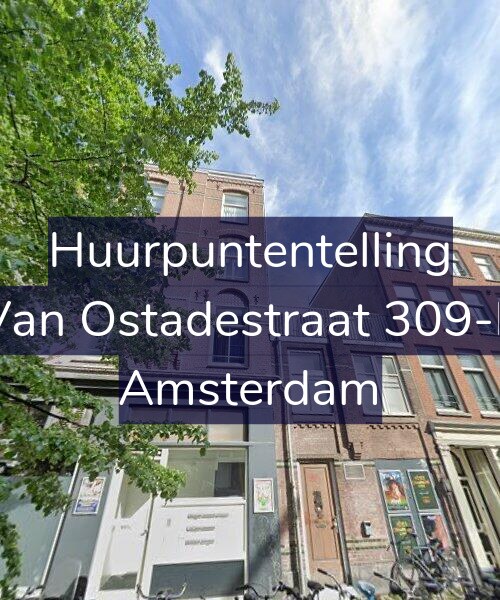 Foto gevel Huurpuntentelling voor Van Ostadestraat 309-E, Amsterdam