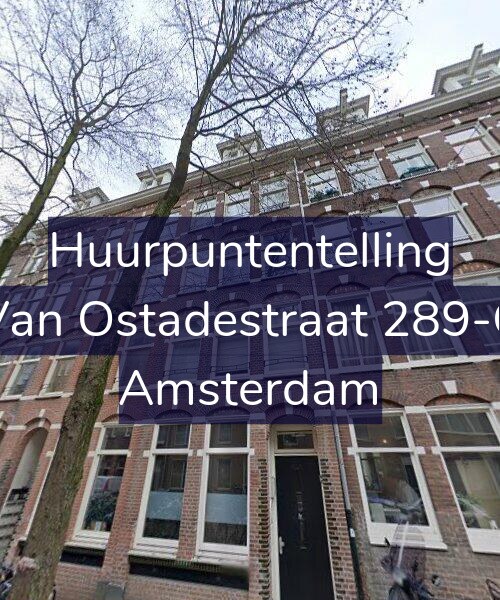Foto gevel Huurpuntentelling voor Van Ostadestraat 289-C, Amsterdam