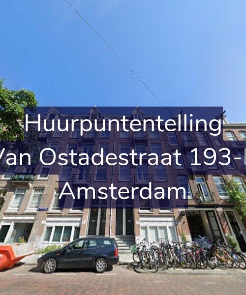 Foto gevel Huurpuntentelling voor Van Ostadestraat 193-P, Amsterdam