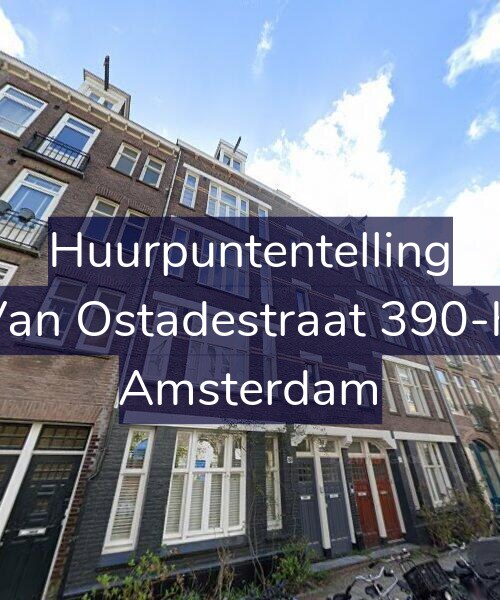 Foto gevel Huurpuntentelling voor Van Ostadestraat 390-H, Amsterdam