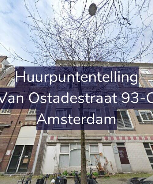 Foto gevel Huurpuntentelling voor Van Ostadestraat 93-C, Amsterdam