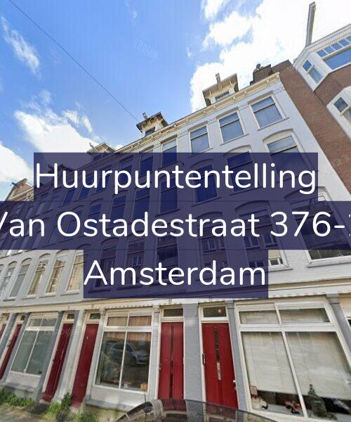 Foto gevel Huurpuntentelling voor Van Ostadestraat 376-2, Amsterdam
