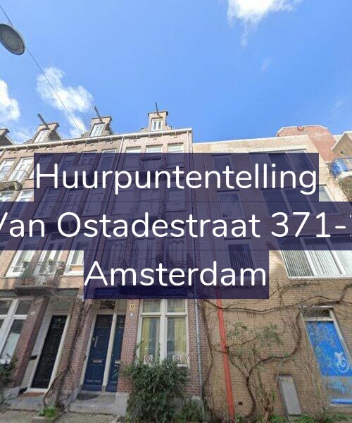 Foto gevel Huurpuntentelling voor Van Ostadestraat 371-2, Amsterdam