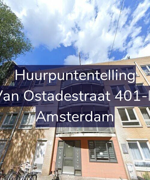 Foto gevel Huurpuntentelling voor Van Ostadestraat 401-B, Amsterdam