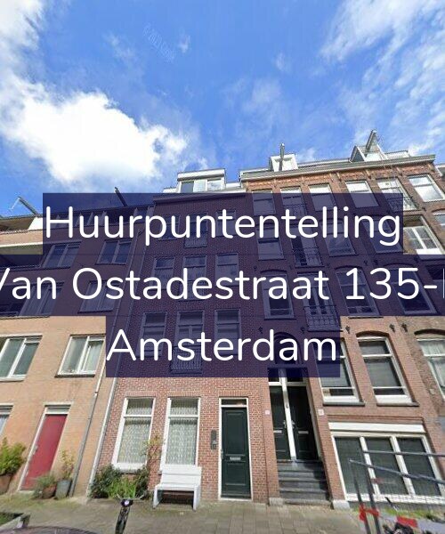 Foto gevel Huurpuntentelling voor Van Ostadestraat 135-E, Amsterdam
