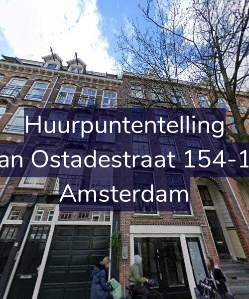 Foto gevel Huurpuntentelling voor Van Ostadestraat 154-1A, Amsterdam