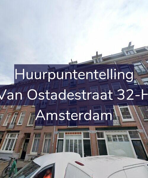 Foto gevel Huurpuntentelling voor Van Ostadestraat 32-H, Amsterdam