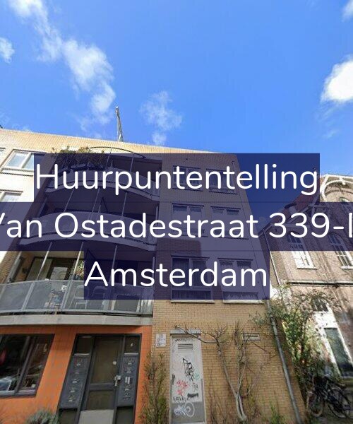 Foto gevel Huurpuntentelling voor Van Ostadestraat 339-D, Amsterdam