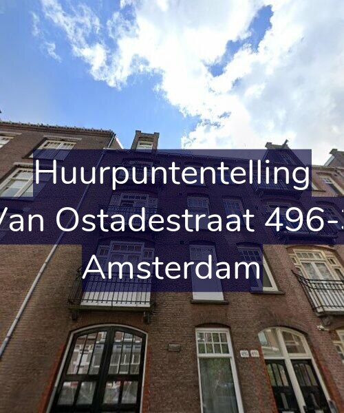 Foto gevel Huurpuntentelling voor Van Ostadestraat 496-3, Amsterdam