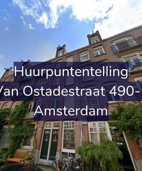 Foto gevel Huurpuntentelling voor Van Ostadestraat 490-1, Amsterdam