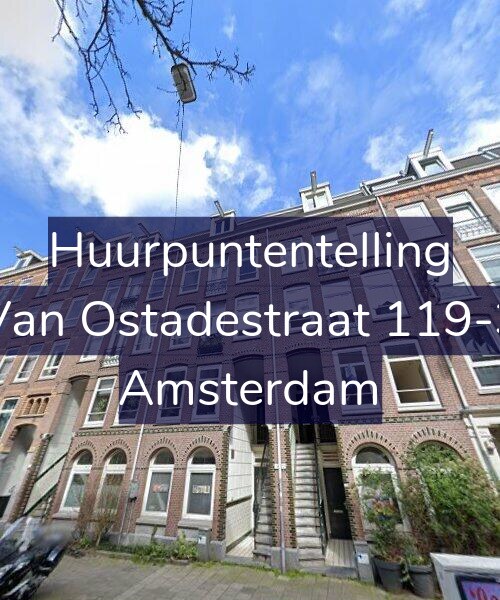Foto gevel Huurpuntentelling voor Van Ostadestraat 119-3, Amsterdam
