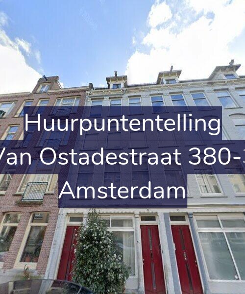 Foto gevel Huurpuntentelling voor Van Ostadestraat 380-3, Amsterdam