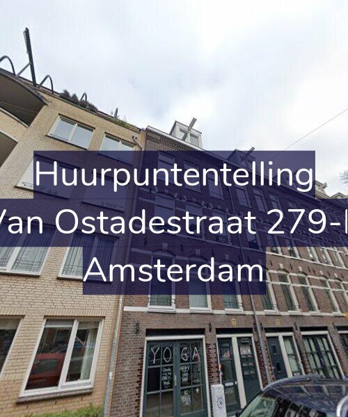 Foto gevel Huurpuntentelling voor Van Ostadestraat 279-B, Amsterdam