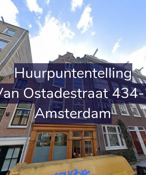Foto gevel Huurpuntentelling voor Van Ostadestraat 434-2, Amsterdam