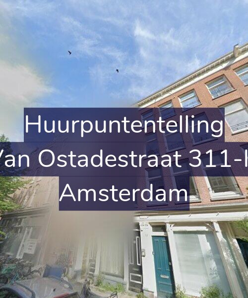 Foto gevel Huurpuntentelling voor Van Ostadestraat 311-H, Amsterdam